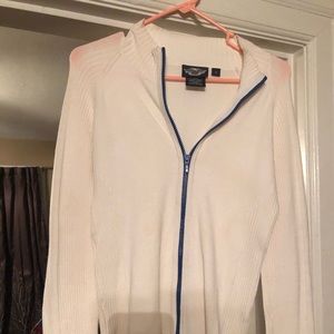 Harley Davidson zip up sweater